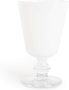 Set of 6 Noble White Goblets