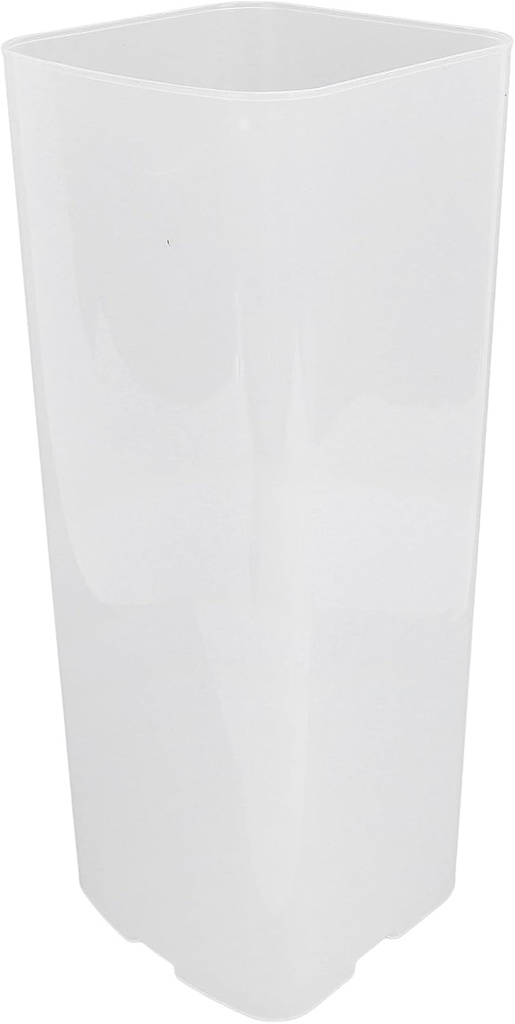 Focket Bread Container, Thick Plastic Storage Box Transparent Storage Bread Storage with Lid for Sandwich Toast Snacks Potato Chips