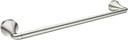 Moen Hamden Spot Resist Brushed Nickel 18-inch Single -Towel Bar, MY6218BN