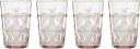 Lenox 896076 Butterfly Meadow Pink Tall Glasses, Set of 4