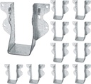 LukLoy 10 Pack 2x4 Joist Hanger 20 Gauge Galvanizing Face Mount Joist Hangers for Wood