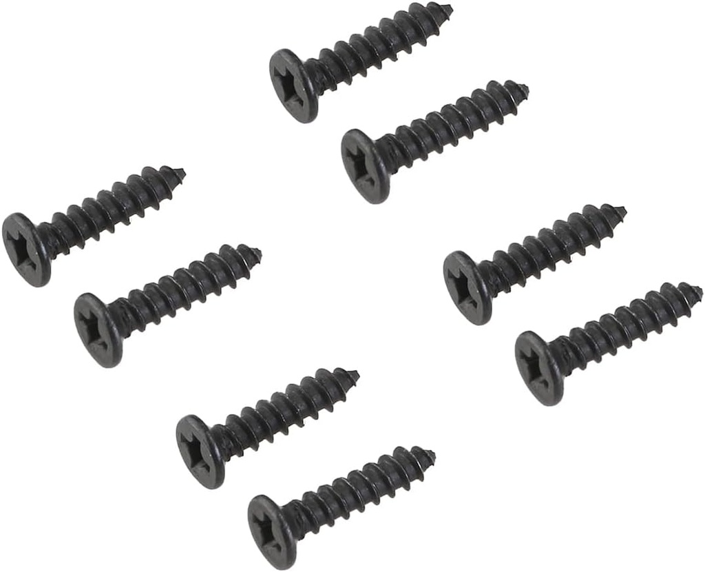 POPETPOP 4 Pcs Vintage Black Dresser Pulls, Semicircle Shell Shaped Metal Cabinet Drawer Handles with Screws, Dresser Drawer Pulls for Bedroom Bathroom Cupboard