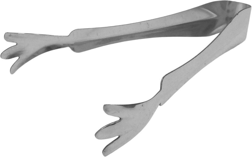6-1/4" Stainless Ice Tong, Each