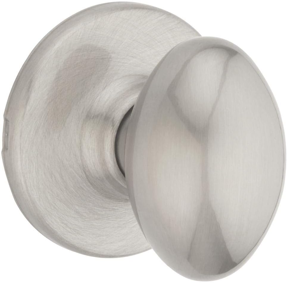 Kwikset 200AO 15 6AL RCS V1 Satin Nickel Aliso Passage Lock