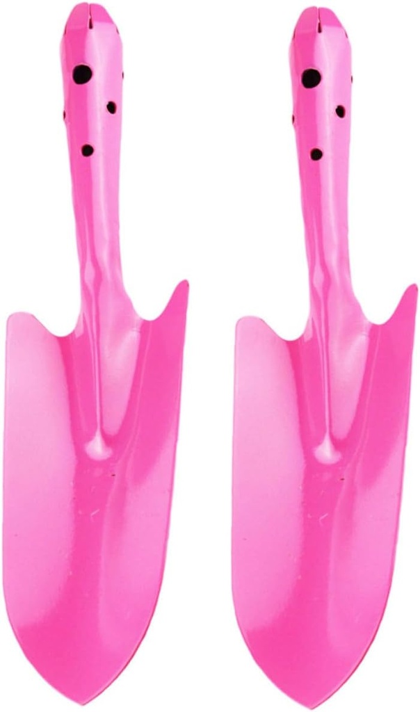 KESYOO 2Pcs Durable Gardening Tools Lightweight Shovels for Planting and Transplanting Portable Horticulture Hand Tools for Garden Use Pink