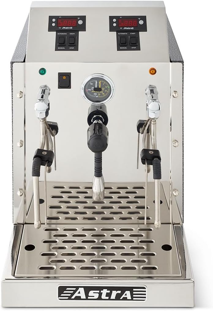 Automatic Milk Frothing Steamer 220V 7.0L Stainless Steel and Black