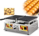 Commercial Bubble Waffle Ball Machine,1600W Nonstick Electric Rotating Waffle Bites Maker,Waffle Iron Baker Machine,Popular Snack Equipment New Belgium Waffle Ball Stick Maker