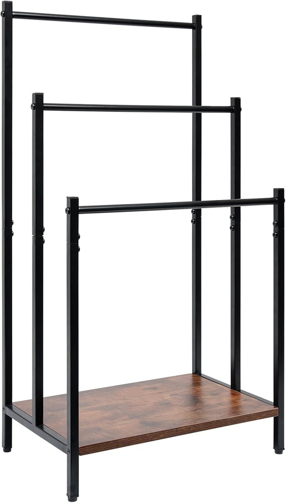 Towel Racks Blanket Storage for Living Room, Drying and Display Rack with Shelf, Freestanding Towel Holder for Bath Storage, Hand Towels, Outdoor Pool Towel