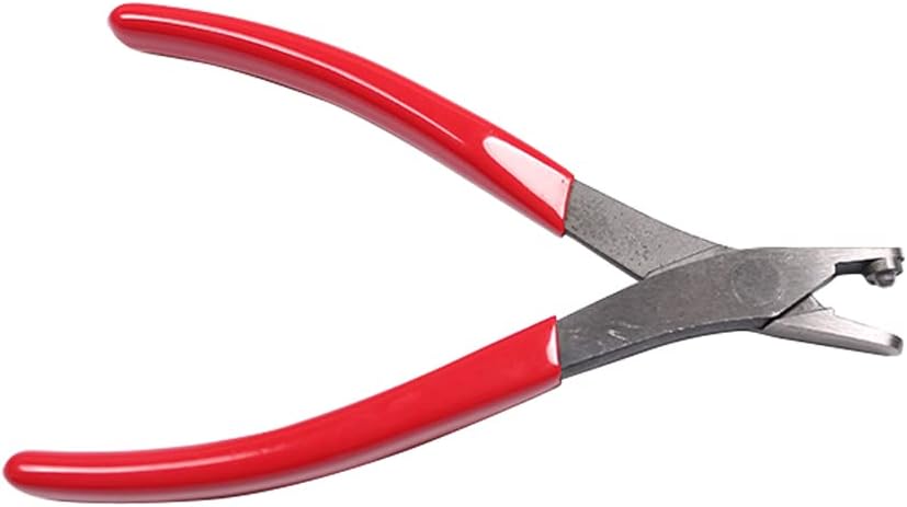 Leg Band Pliers Chicken Leg Rings Pliers, Leg Band Application Pliers For Poultry Chickens Ducks Pheasants Steel Red