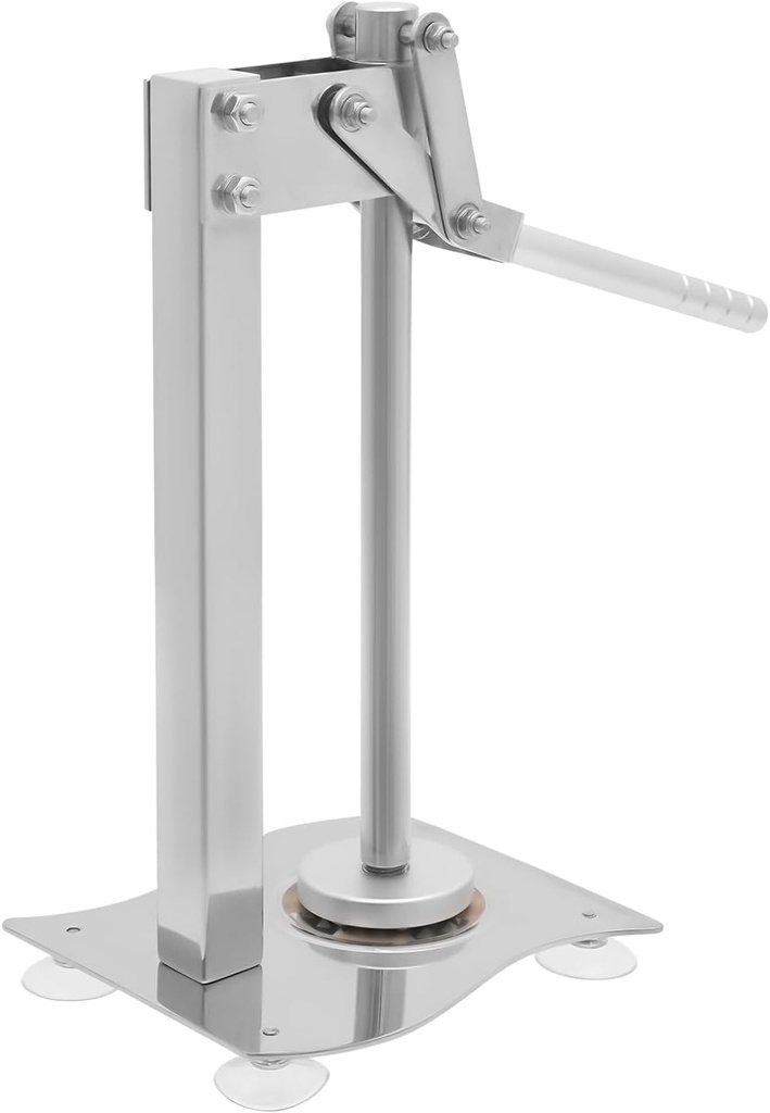 Hand Press Juicer Machine, Manual Stainless Steel Fruit Juicer Juice Extractor for Orange Lemon, Nut Cracker for All Nuts, Lemon Squeezer Crusher