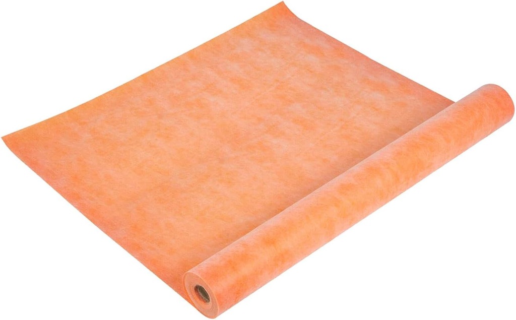 Waterproof Membrane for Shower 3.8 ft x 29 ft / 108 Square Feet Waterproofing Shower Membrane 19.7mil Thickness Waterproof for Sauna Bathroom Walls Tile Underlayment 108 sqft Polyethylene Fabric Roll