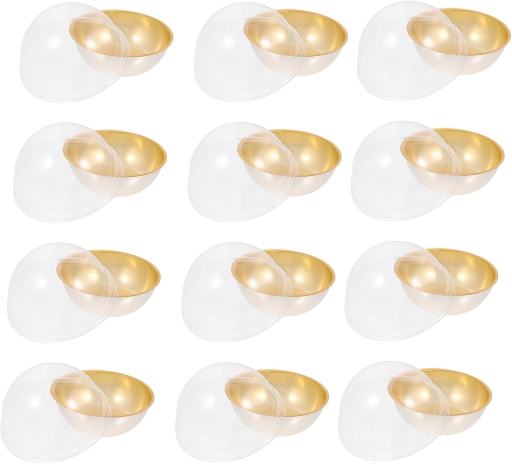 Moon Cake Holder 50Pcs Plastic Dome Boxes Mini Cupcake Container for Desserts Bakery Packing Case Lids for Parties and Special Occasions