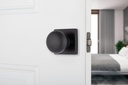BRINKS Contemporary Dummy Door Knob, Non-Turning Interior Push/Pull Ball Knob, (Matte Black, Function: Non-Turning Dummy Knob)