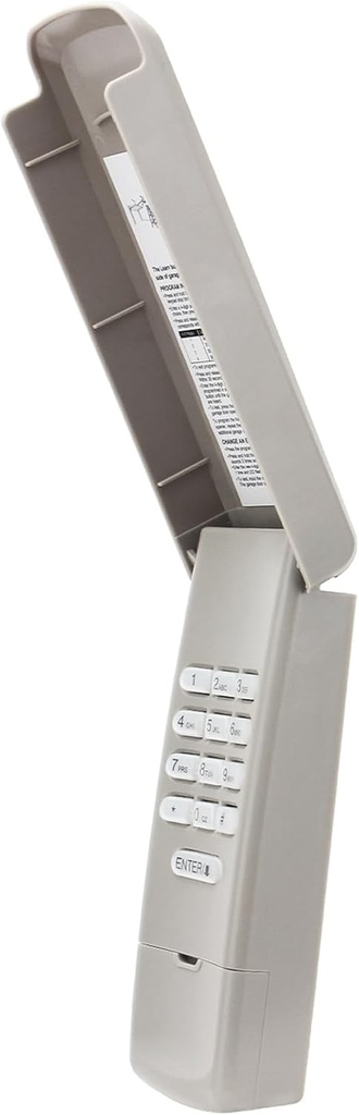 Garage Door Opener Keypad for Liftmaster Chamberlain Craftsman Genie Overhead Linear Wayne Dalton Garage Door Opener Remote, Keyless Entry Outside Remote, Learn Button or Dip Switch