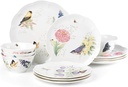 Lenox 883319 Butterfly Meadow Flutter 12Pc Dinnerware Set,Multicolor