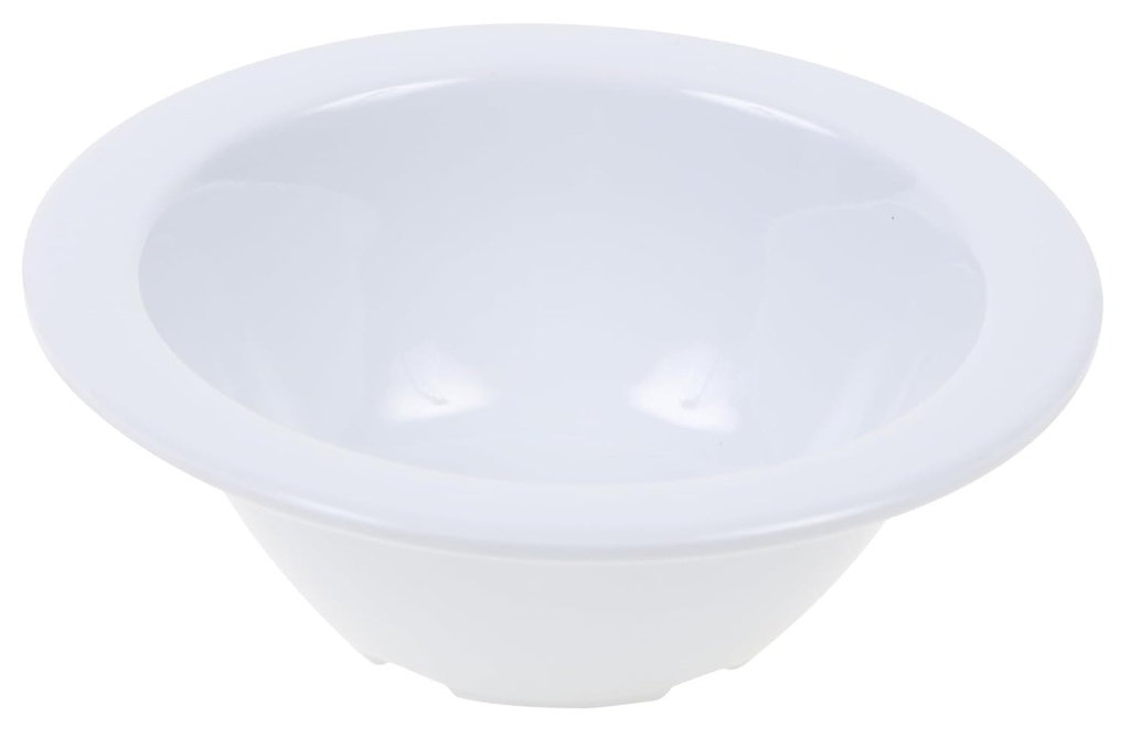 Winco MMB-4W Melamine Fruit Bowl, 4-Ounce, White (Pack of 12),Medium