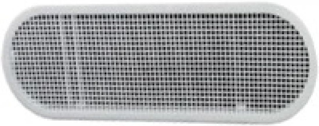 Soffit Vent 4x12in White Oval