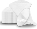 50 filter cones and funnels 4.5" Fryer Oil Filters Deep Fryer Oil Filter Funnel Non Woven Filter Cone Grease Filter Cones Best For Restaurants, Cafes, Food Trucks, Hotels