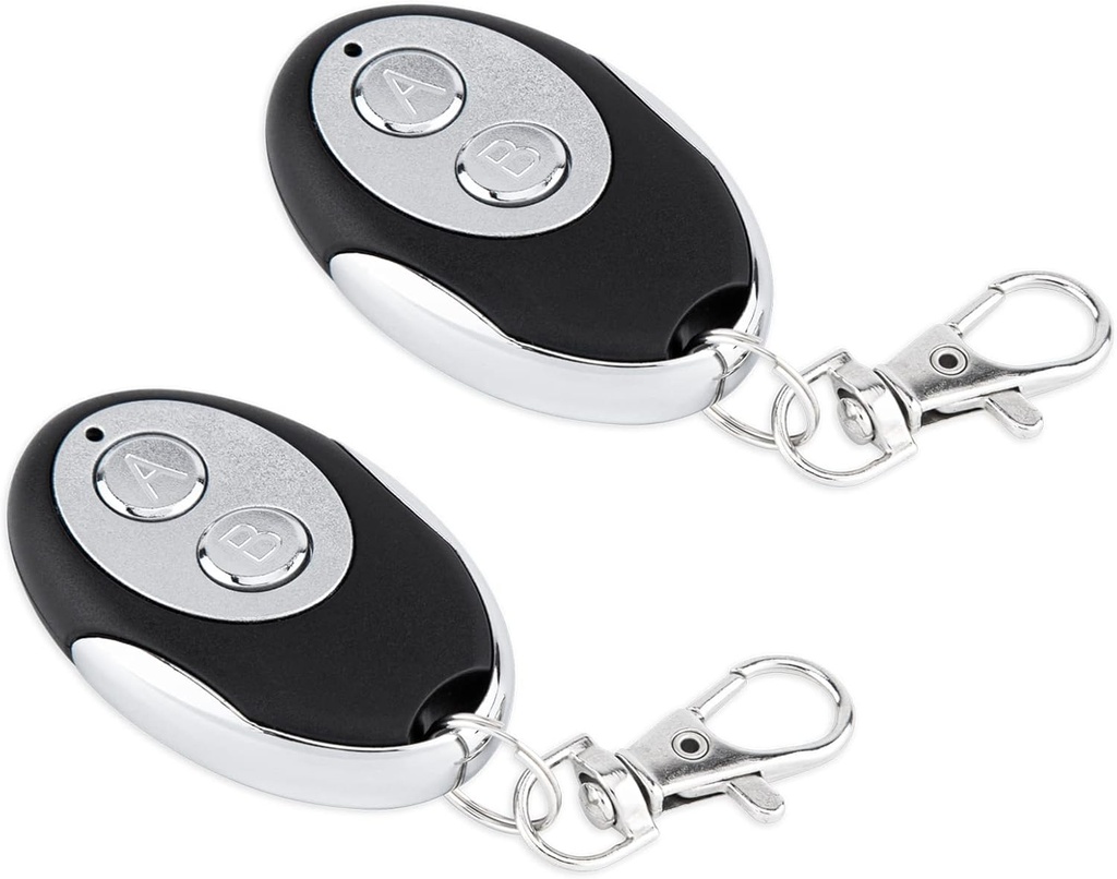 Compatible with Liftmaster 373LM 371LM Purple Learn Button Garage Door Remote Keychain for Craftsman 139.53753 Chamberlain 315MHz Opener 2 Pack