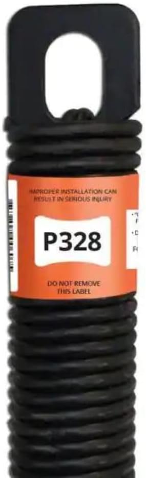 P328 - 28 in. Garage Door Plug-End Extension Spring (0.244 in. No. 3 Wire) (Pack of 1)