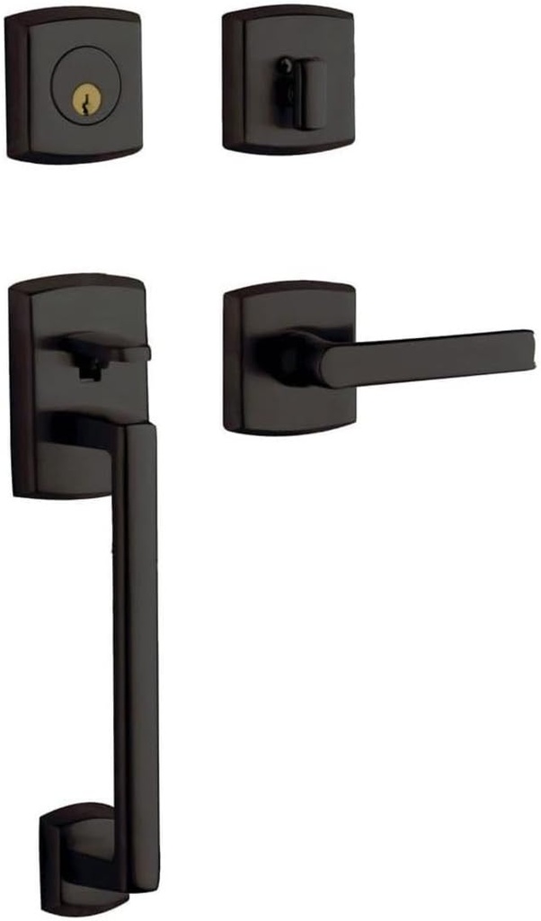 Baldwin Hardware 85386.102.Lent Handle Set