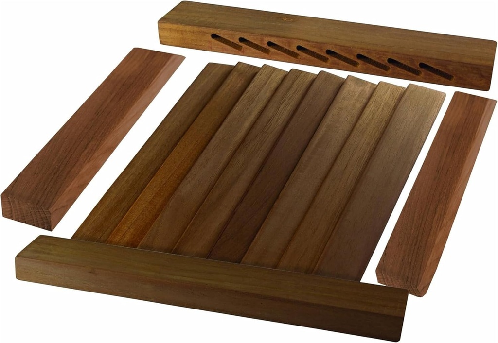 SeaTeak 60880 Louvered Door Side Rails, 1 Pair