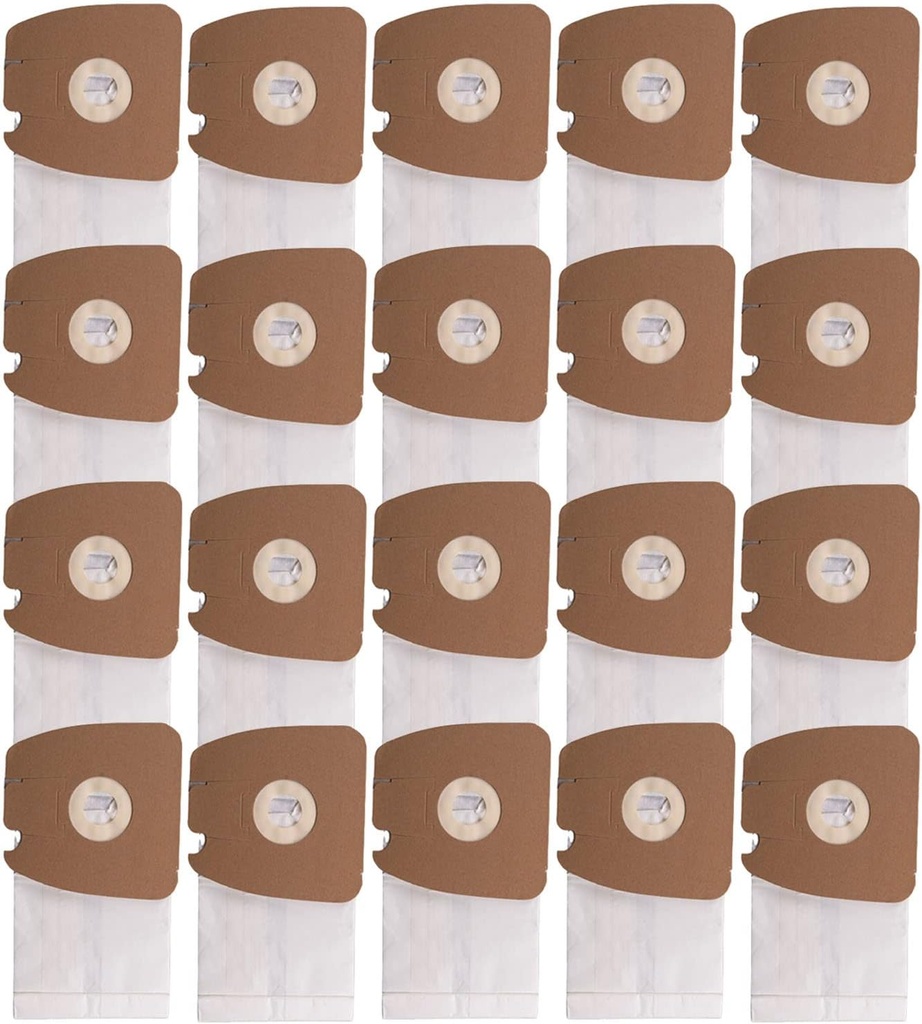 20 Pack Replacement Vacuum Dust Bags MM Premium Paper Bag Fit For Sanitaire S3680 & SC3680 Canister Vacuums, 63253A (20 Pack)