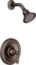 Moen Brantford Oil Rubbed Bronze Posi-Temp Pressure Balancing Shower Trim Kit with Shower Head and Lever Handle (Valve Required), T2152ORB