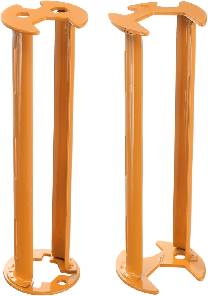 HARFINGTON 2pcs Multifunctional Sink Wrench Two-Shaft Design Maintenance Installation Removal Tools Aluminum Wrench for Tight Spaces Bathroom 5/6-bayonet Style, Yellow