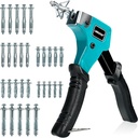 LIBRATON Molly Bolts for Drywall & Plaster Walls (0.12"-1.52"), 30PCS in 6 Sizes with Setting Tool, Heavy Duty Hollow Wall Metal Anchors Screws Kit, Holds Up to 65lbs, for TV, Shelf, Mirror