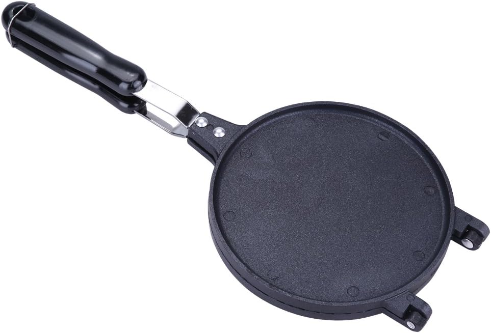 GOTOTOP Egg Roll Maker, Waffle Cone Maker Kitchen Gas Nonstick Waffle Cone Making Baker Egg Roll Baking Tool Pancake Maker Multifunctional Crisp Omelet Pan 15.16 x 6.69in