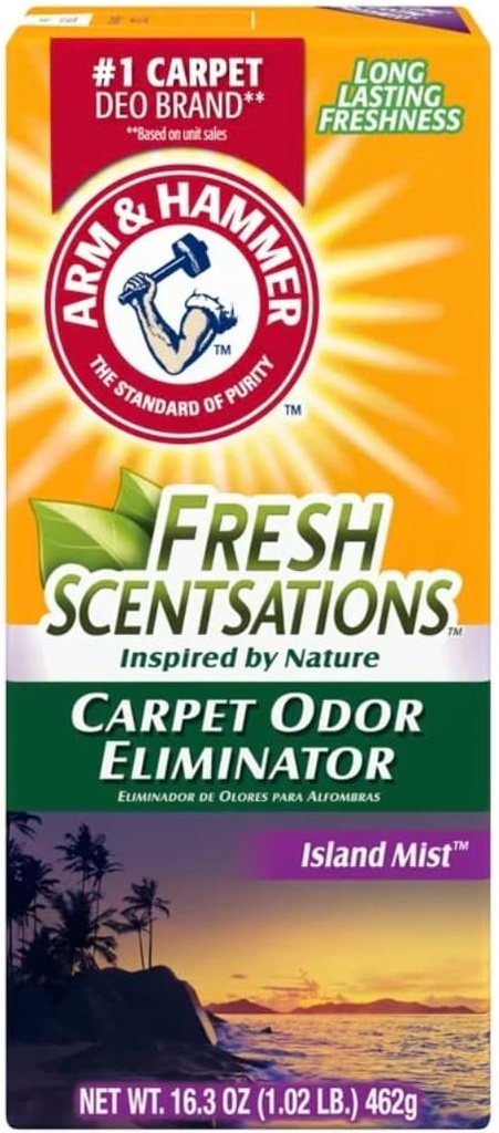Arm & Hammer Fresh Sensations Island Mist Carpet Odor Eliminator 16.3 Oz