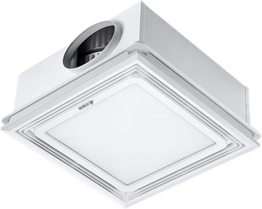Exhaust Fan Bathroom Lighting Exhaust Fan Powerful Mute Ceiling Integrated Ceiling Bathroom 30 x 30cm Ceiling Ventilation Fan Floor Fan