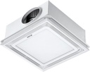Exhaust Fan Bathroom Lighting Exhaust Fan Powerful Mute Ceiling Integrated Ceiling Bathroom 30 x 30cm Ceiling Ventilation Fan Floor Fan