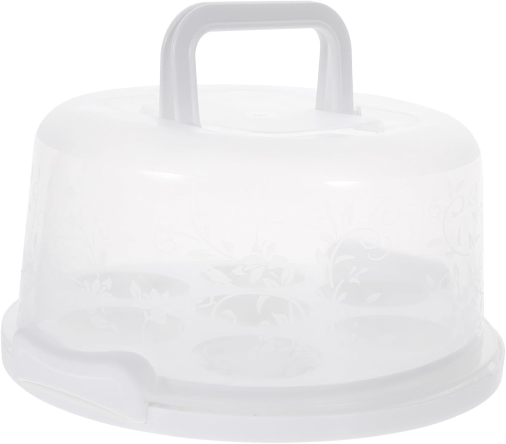 ABOOFAN Cupcake Carrier with Handle 7-Pack PP Storage Box for Muffins and Desserts Portable Cake Transporter for Parties and Events