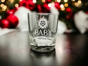 Brindle Southern Farms Supernatural Inspired Gift Set of 2 SPN Etched Rocks Glasses: Stay Inside the Salt Ring and Dean's Baby, Whiskey Glass Supernatural Gift for TV Show Fan