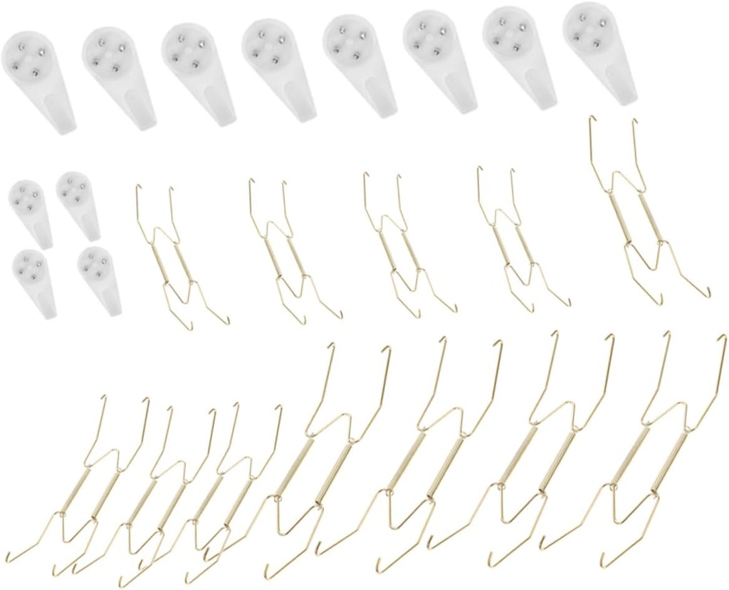 BESTOYARD 1 Set Versatile Plate Holders for Wall Display Invisible Hangers for Plates Decorative for Home