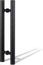 Door Handle Sets Door Pull Handle Sliding Barn Door Handle Modern Barn Door Handles Heavy Duty Commercial Grade Pull Handles Double Sided,Stainless Steel Door Grab for Interior and Exterior
