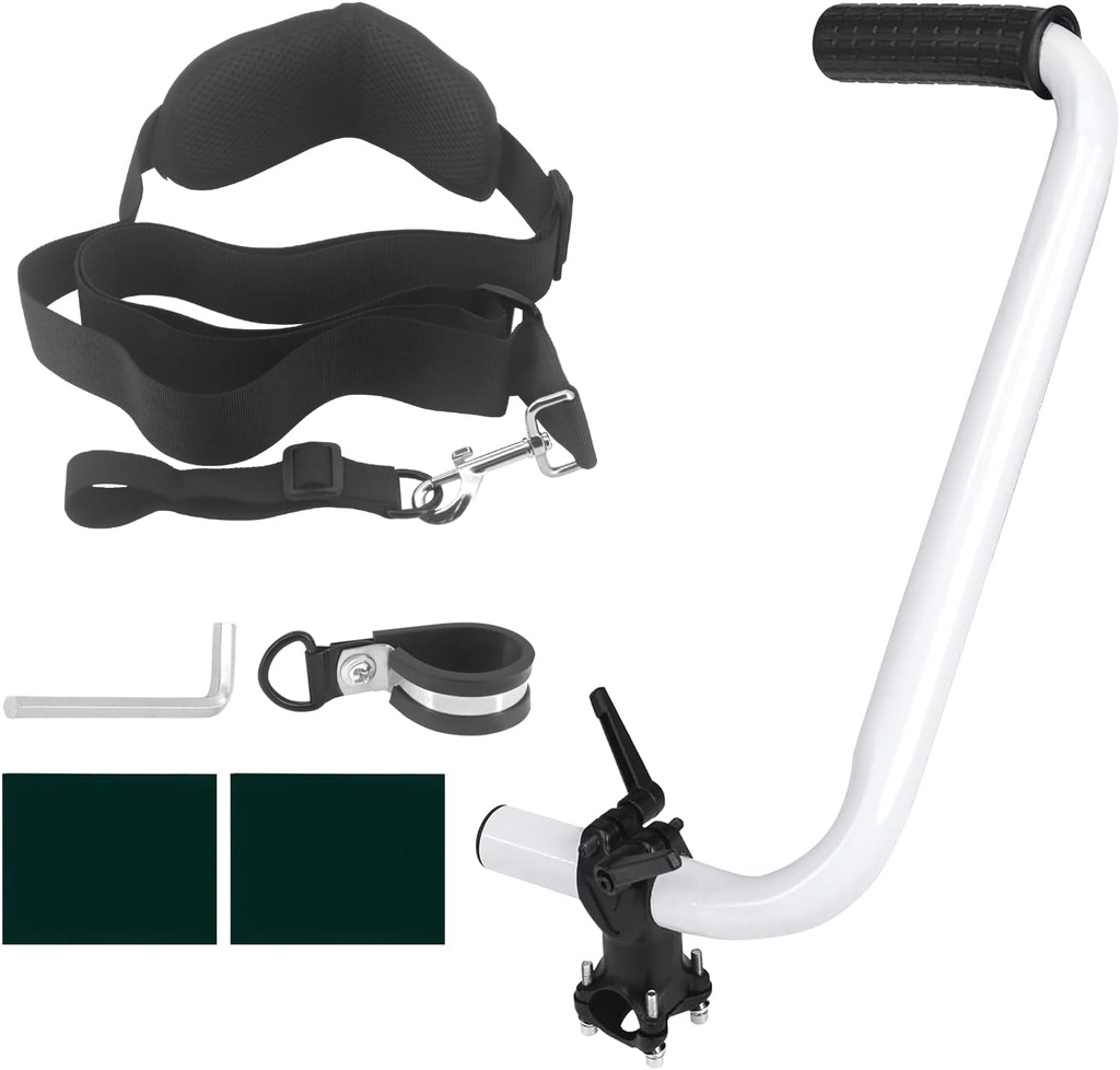 Weed Eater Handle, WeedEater Trimmer Handle Extension Lawn, Ergonomic Weed Wacker Grip, for Lawn Care Landscaping Yard Trimming