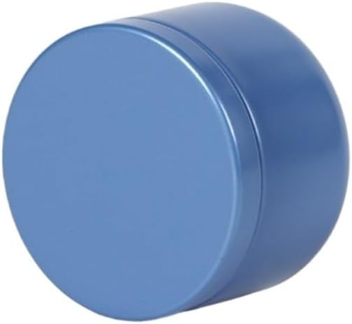 Tea Storage Jar Bulk Tea Storage Container Can Portable Small Round Tin Can Empty Can Single Can Kitchen Storage Can Tea Set Food Storage Containers(G)