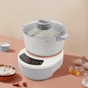 200W Dough Mixer & Kneader, 5L/169.09Oz Capacity with Fermentation Function, Smart Timer (5-40min) Household Bread Mixer for Pizza, Roti, Dumplings, Home & Commercial Use