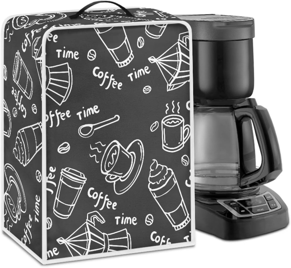 Coffee Ice Cream Coffee Machine Dust Covers Fingertips Stain Resistant Covers for Coffee Makers Blender Stand Mixer Protector Keep Kitchen Office Clean Home Decor