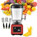 2900w Countertop Blenders & Smoothie Maker & Crusher & Juice Extractor | Commercial Juice Blender 48000rpm Food Processors | 11l/15l/19l Fully Automatic Filter Free (Red),19L