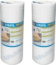 Laticrete 0179-0161-H Strata Heat Mat 5/16" Thick Floor Heating, Uncoupling Membrane Underlayment- 161 Sq Ft Roll - 2 Rolls Bundle