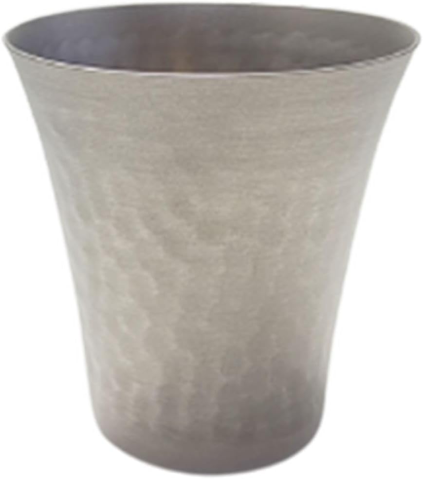 J-kitchens-bag Japanese Sake Glass, Titanium Cold Sake Cup, 2.3 fl oz (65 ml), Made in Japan