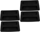 Silicone Toaster Lid Covers for 2 Slice Bread Machines Heat Resistant Appliance Top Covers 4-Piece Set for Kitchen Use Dustproof and Protective