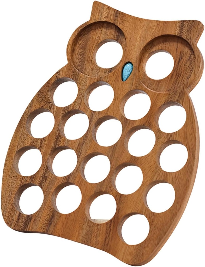 Owl Coffee Pod Holder Hold 20 Adorable Stable Decor Decorative Capsule Stand Coffee Pod Organizer for Kitchen