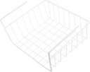 Cabilock Metal Hanging Basket Wire Shelf under Desk Storage Rack Shelves for Kitchen Closet