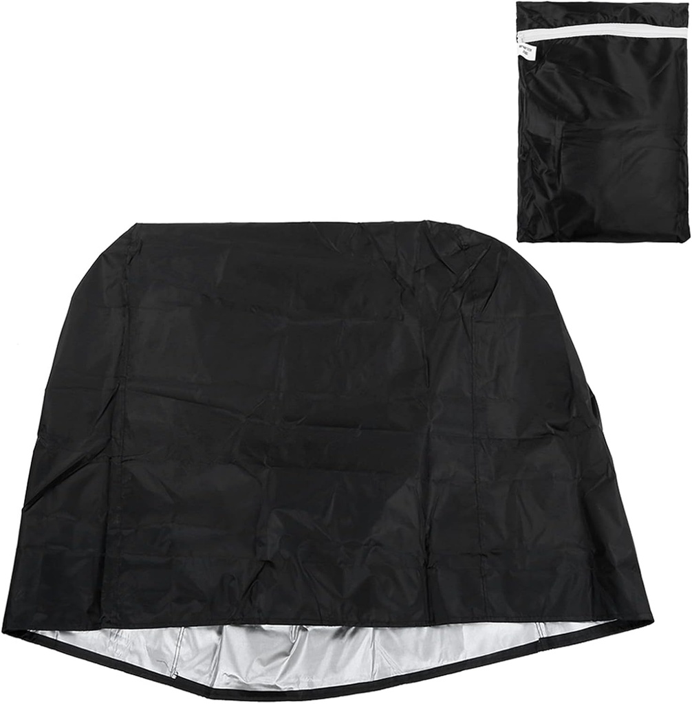 TOPINCN Heavy Duty BBQ Grill Cover for Outdoor Grill, Water Proof Weather Resistants Barbecue Cover, UVS & Fade Resistants Gas Grill Cover Barbecue Protector Grill Accessories