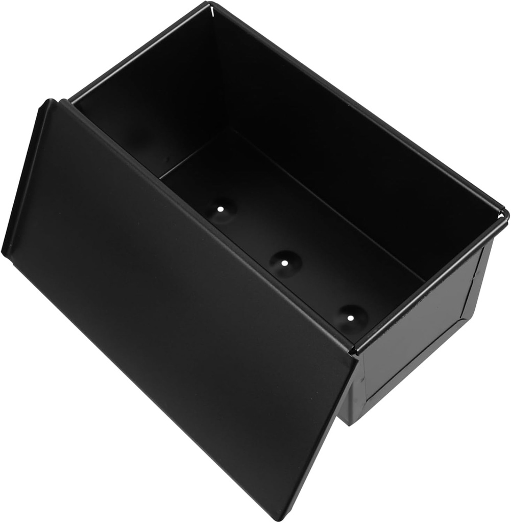 LIFKOME Kitchen Bread Box Loaf Pan Lid Baking Dishes Toast Mold Baking Tool Easy Cleanup